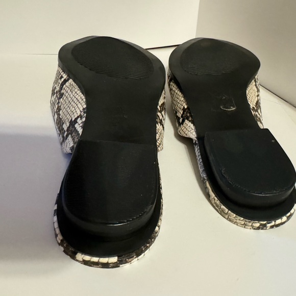 Loft Snake Print Mule Flats size 8 - Picture 6 of 6